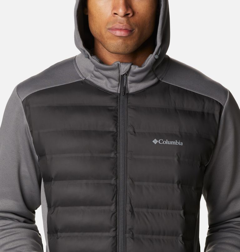 Out-Shield Insulated Full Zip Hoodie | 023 | XS, Color: City Grey, Shark, image 4