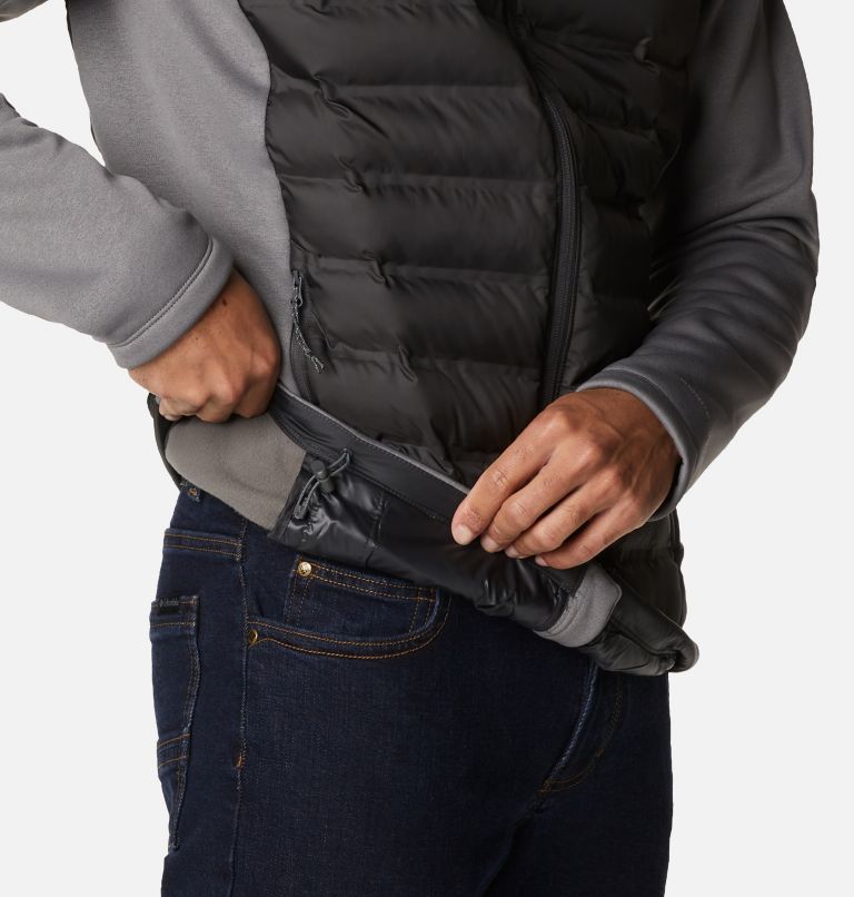 Out-Shield Insulated Full Zip Hoodie | 023 | XS, Color: City Grey, Shark, image 6