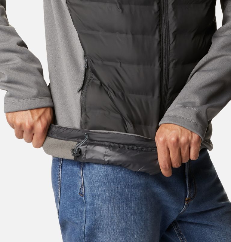 Out-Shield Insulated Full Zip Hoodie | 023 | XXL, Color: City Grey, Shark, image 6