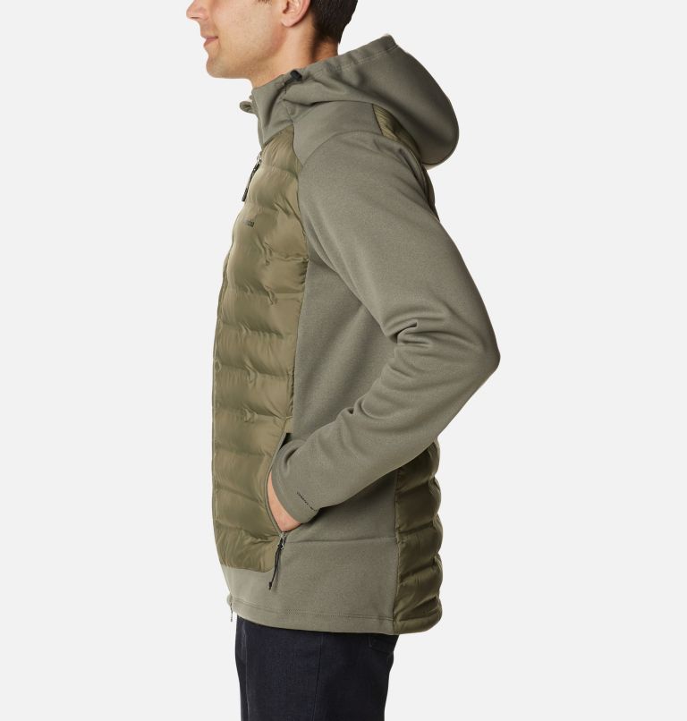 Out-Shield Insulated Full Zip Hoodie | 397 | XXL, Color: Stone Green, image 3