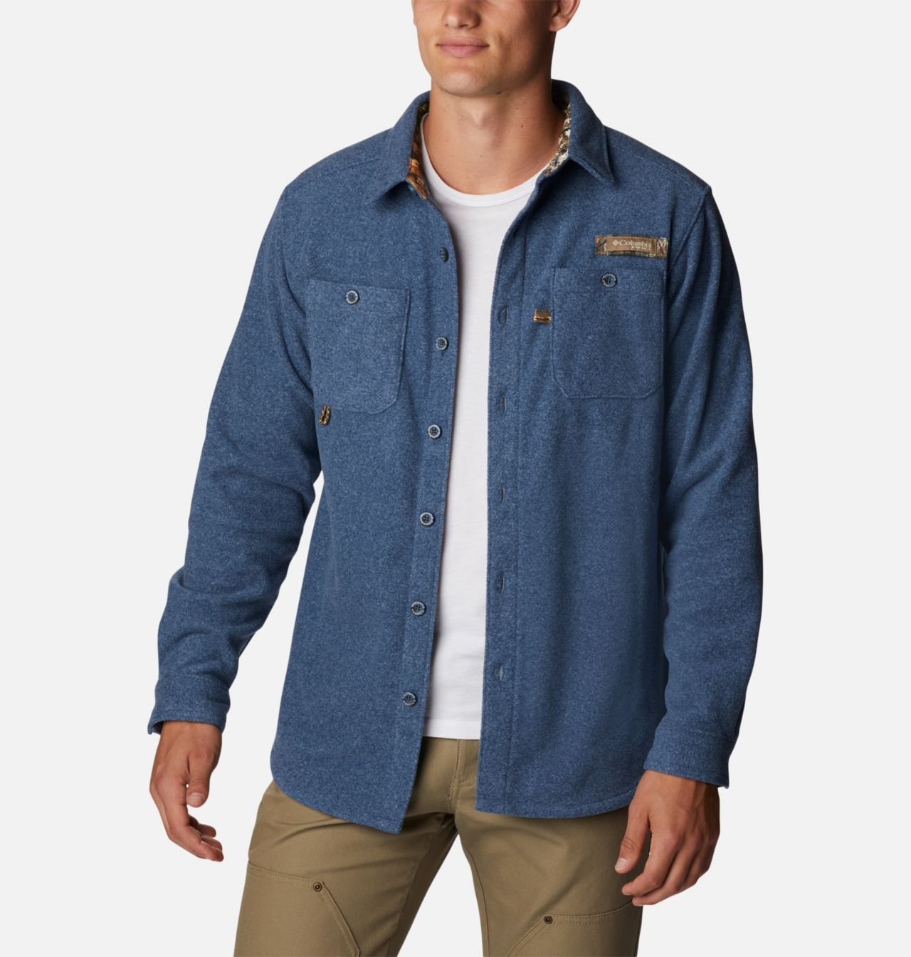 Men's PHG Bucktail™ Fleece Over Shirt 1