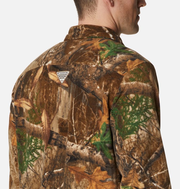 Thumbnail: Men's PHG Bucktail Fleece Over Shirt, Color: Realtree Edge, image 5