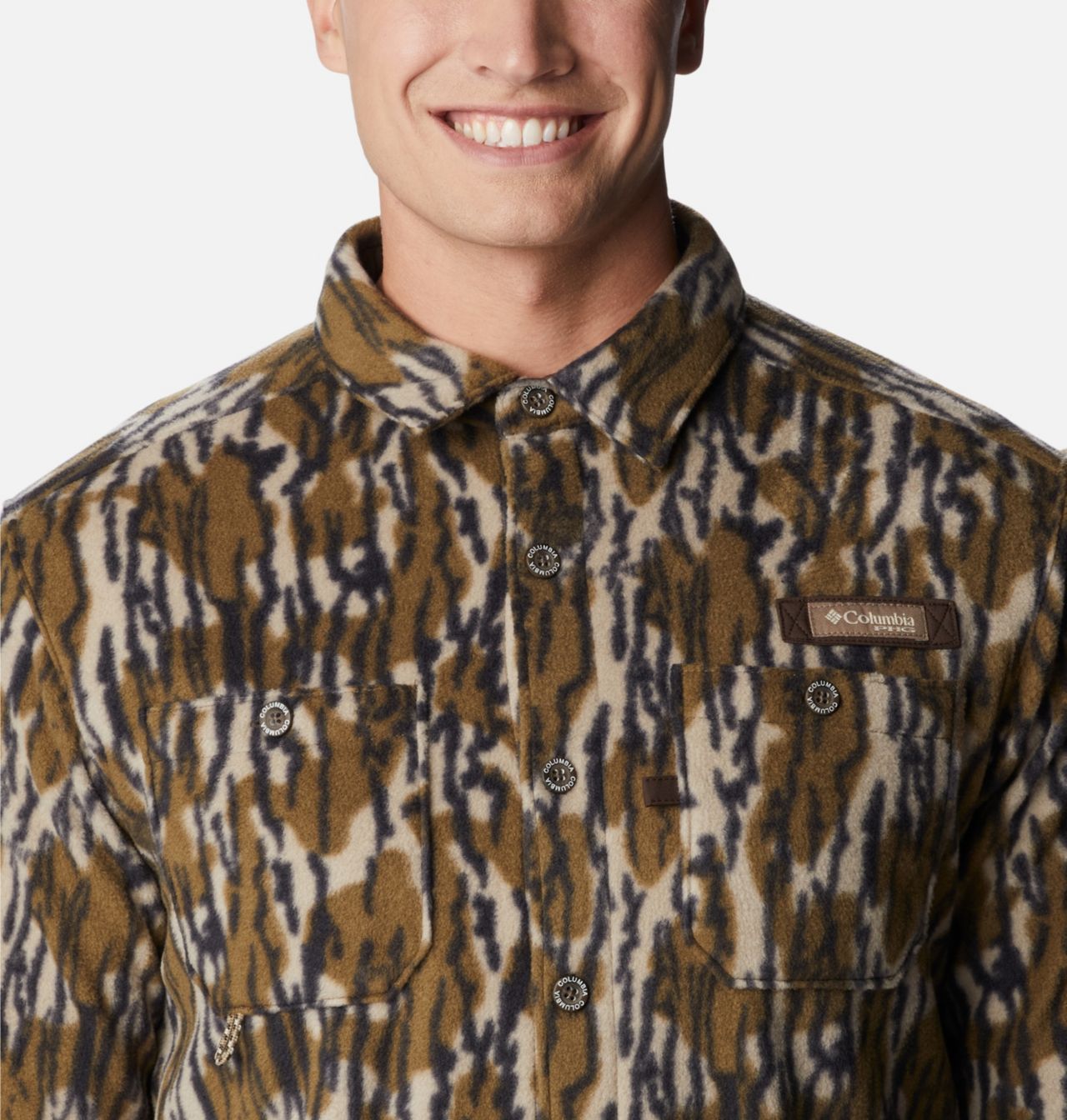 Men's PHG Bucktail™ Fleece Over Shirt 4