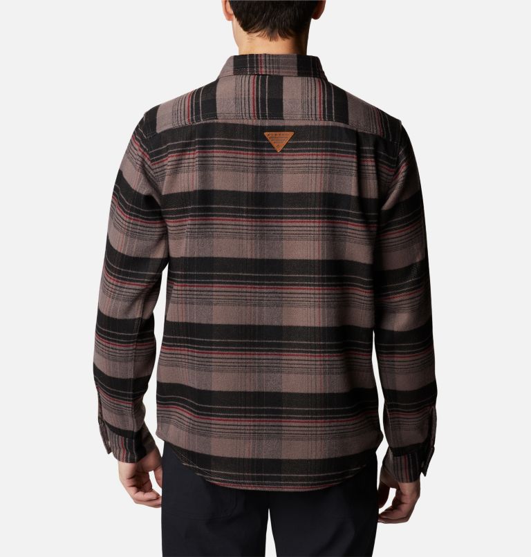 Thumbnail: Men's Roughtail HW Field Flannel Shirt, Color: Iron Gallatin Decoy Tartan, image 2