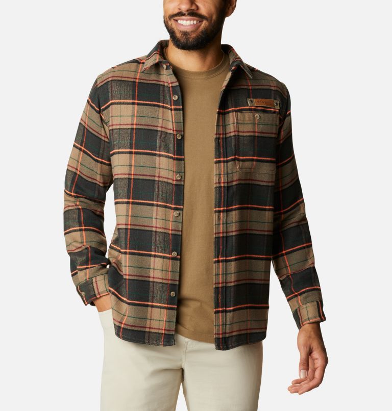 heavyweight flannel shirt uk