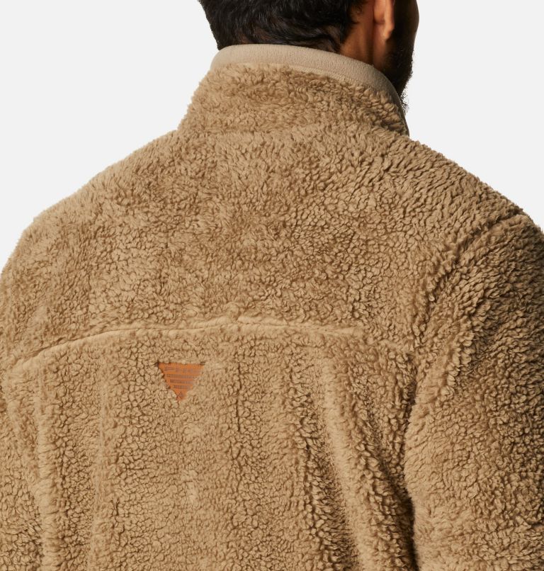 Men's PHG Roughtail Sherpa Full Zip Fleece, Color: Flax, image 6
