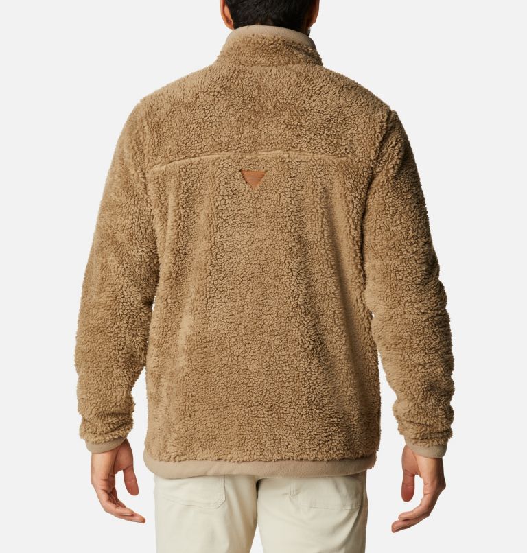 Men's PHG Roughtail Sherpa Full Zip Fleece, Color: Flax, image 2