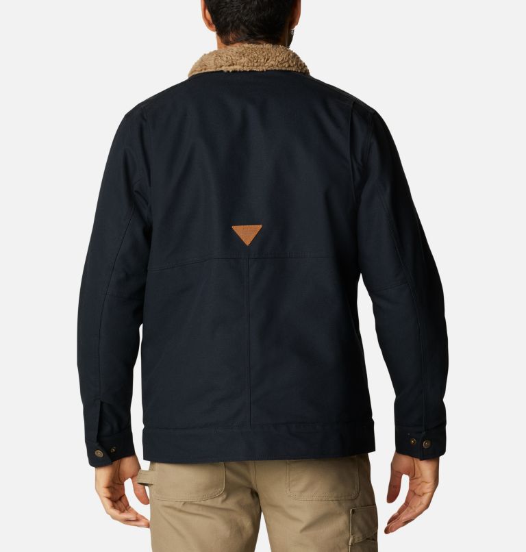 Manteau doublé de Sherpa Roughtail pour homme, Color: Black, Flax, image 2
