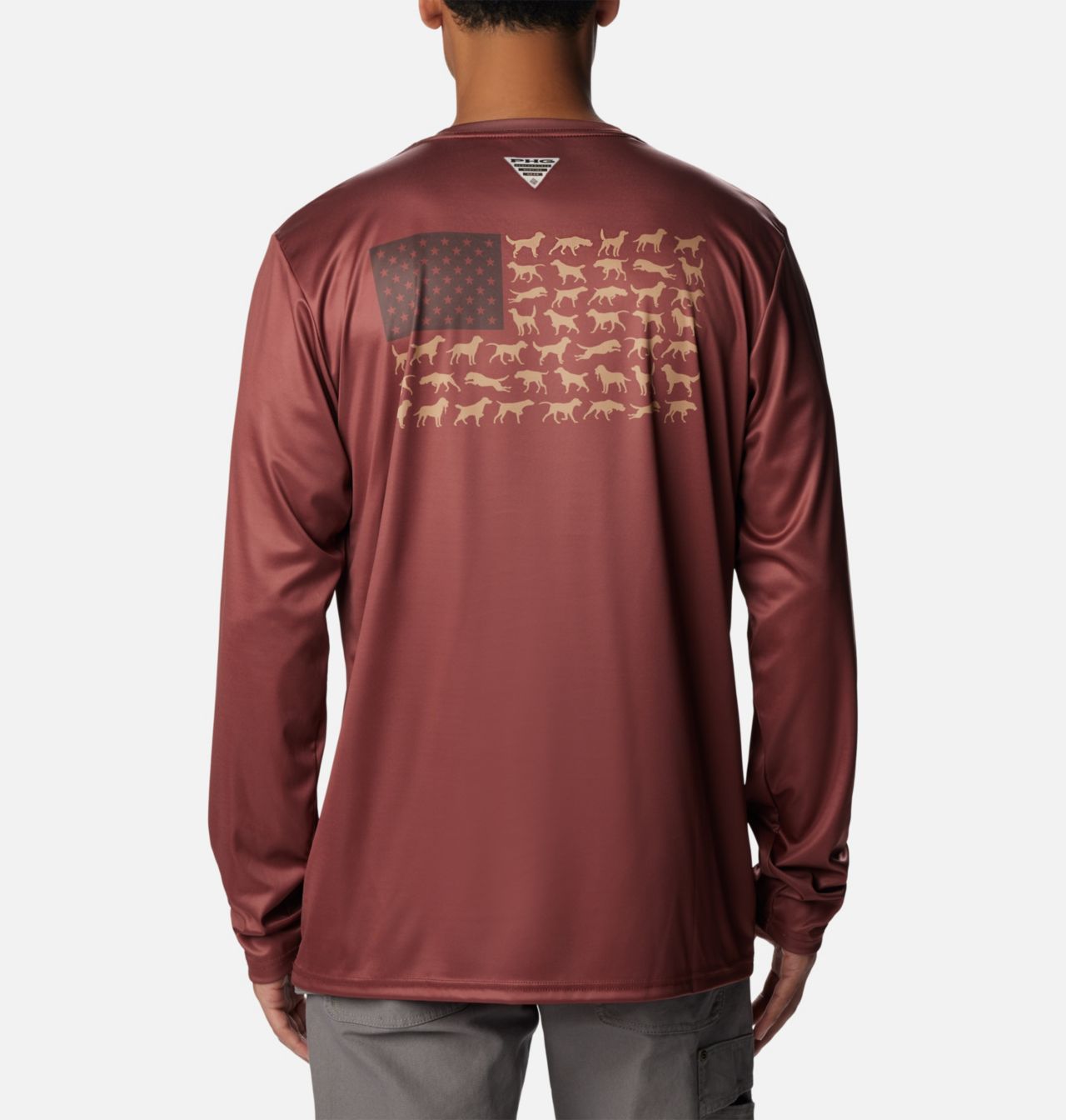 Men's PHG Terminal Shot™ Game Flag Long Sleeve Shirt - Tall 1