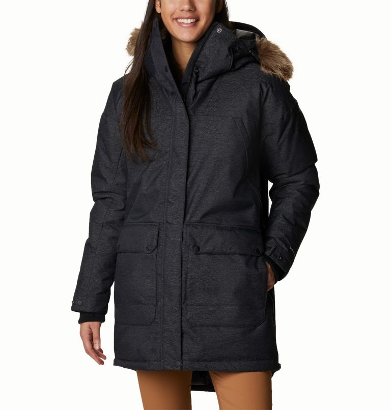 Columbia black parka online