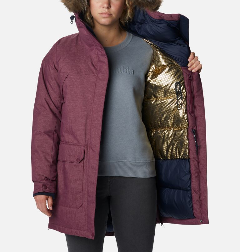 Thumbnail: Women's Mount Si Omni-Heat Infinity Down Parka, Color: Marionberry, image 5