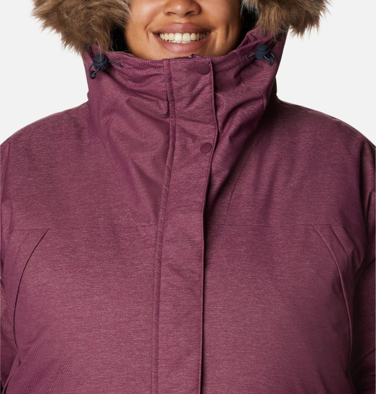 Women's Mount Si Omni-Heat Infinity Down Parka - Plus Size, Color: Marionberry, image 4