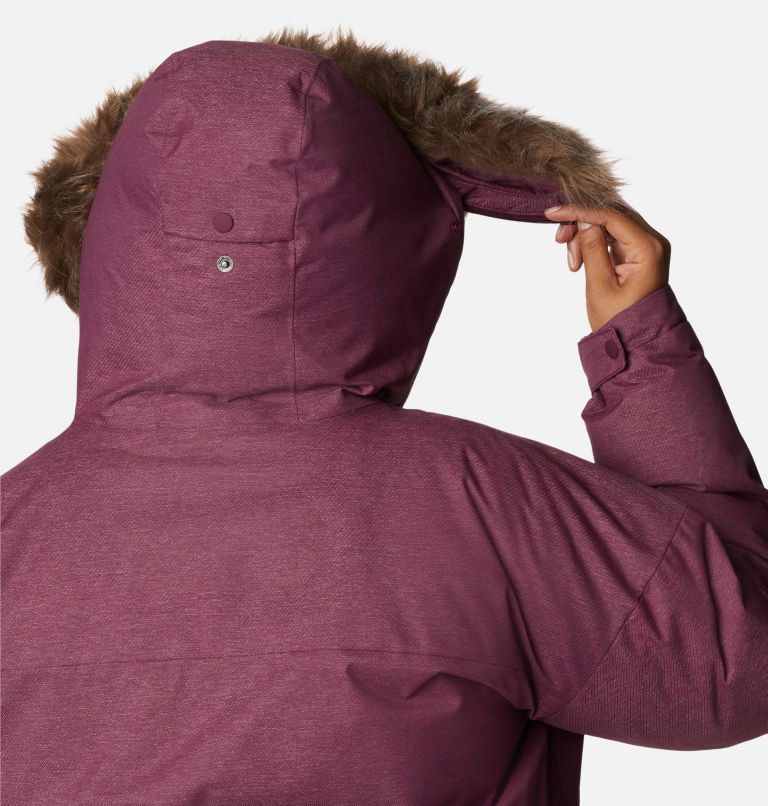 Women's Mount Si Omni-Heat Infinity Down Parka - Plus Size, Color: Marionberry, image 7