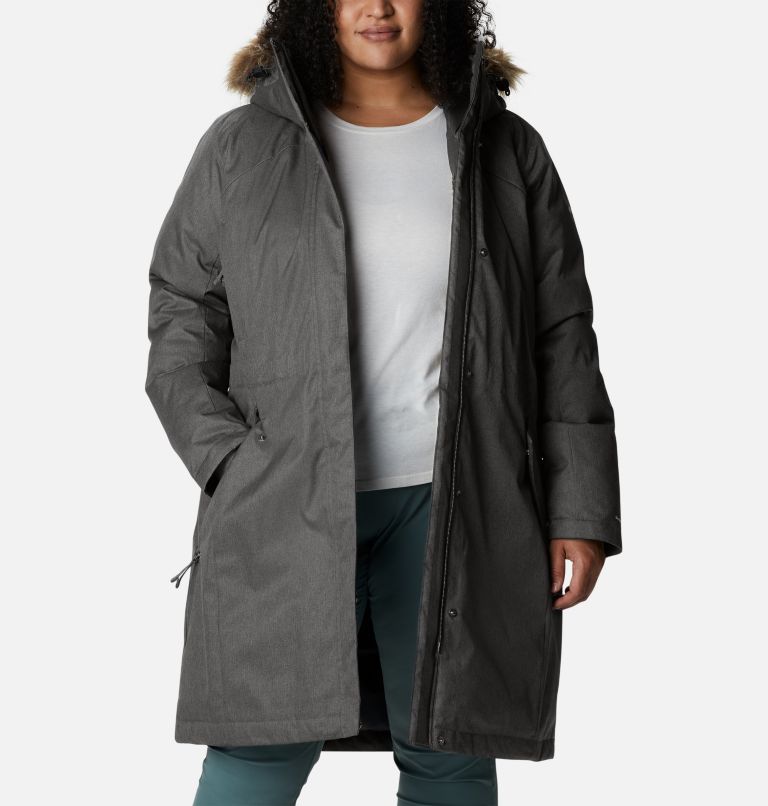 Plus size womens deals parka jackets