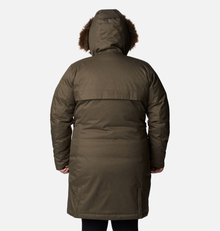 Women's Juniper Ridge Down Parka - Plus Size, Color: Olive Green, image 2