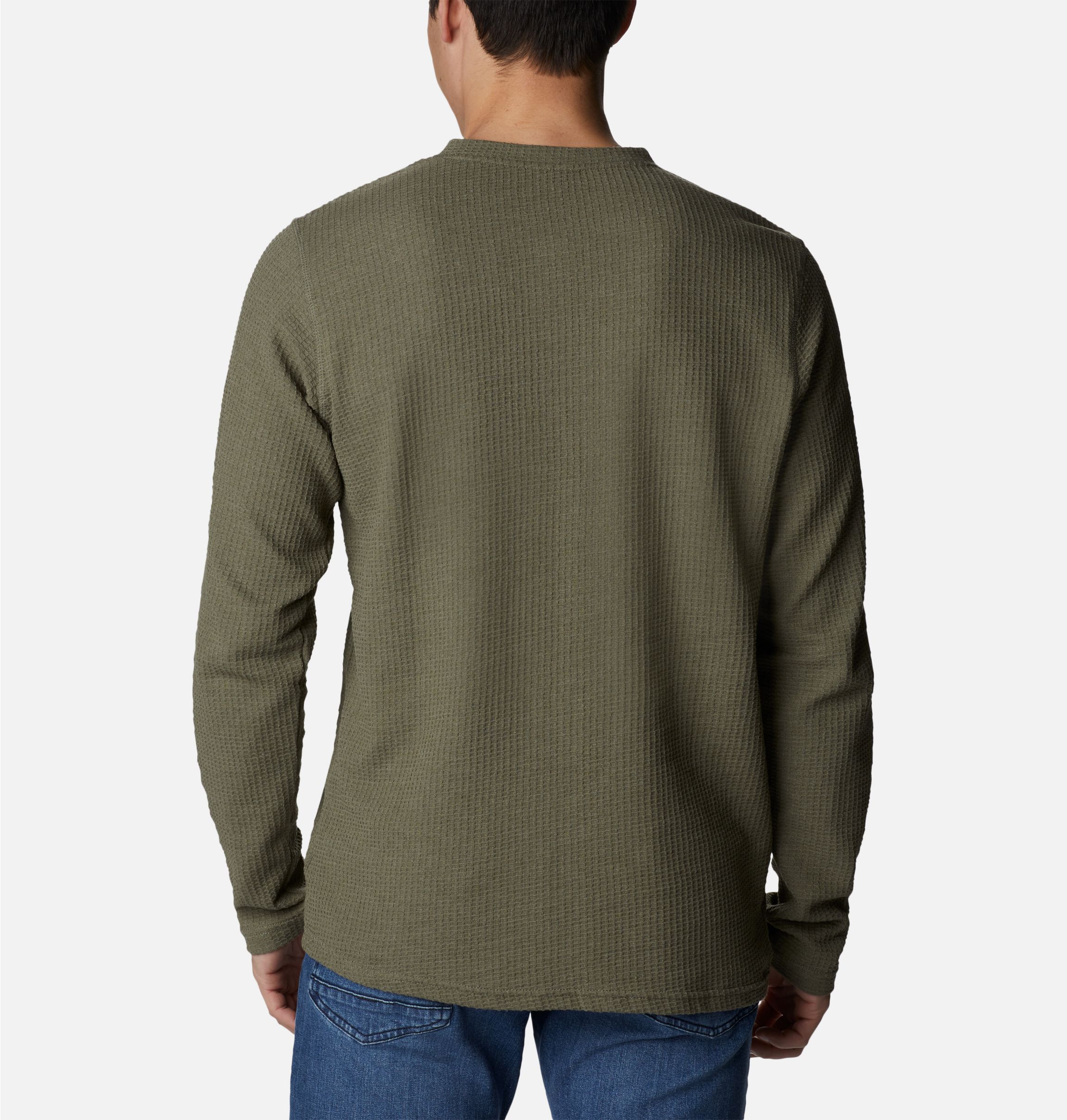 Men's Pine Peak™ Waffle Long Sleeve Henley