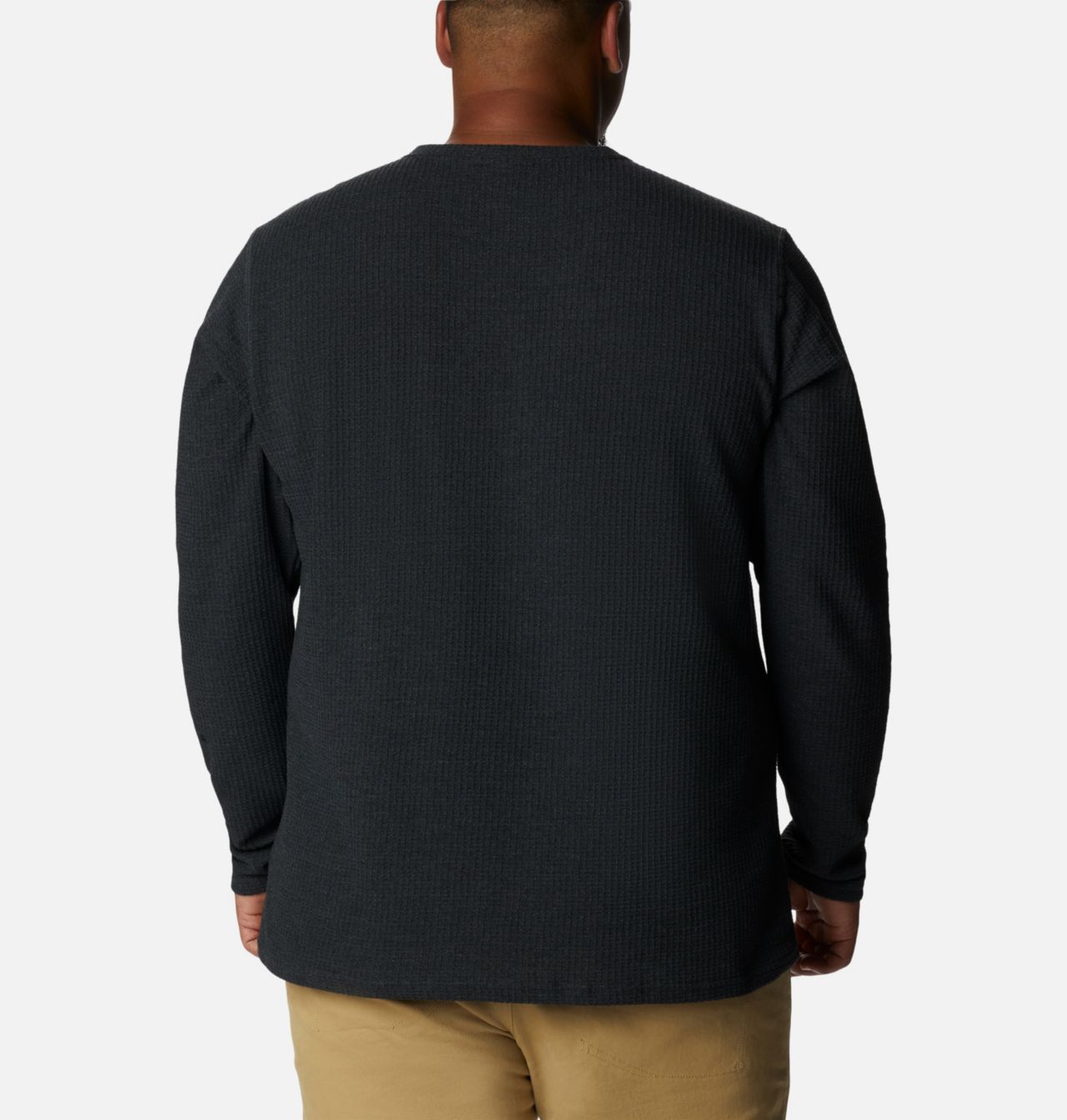 Men's Pine Peak™ Waffle Long Sleeve Henley - Big 2