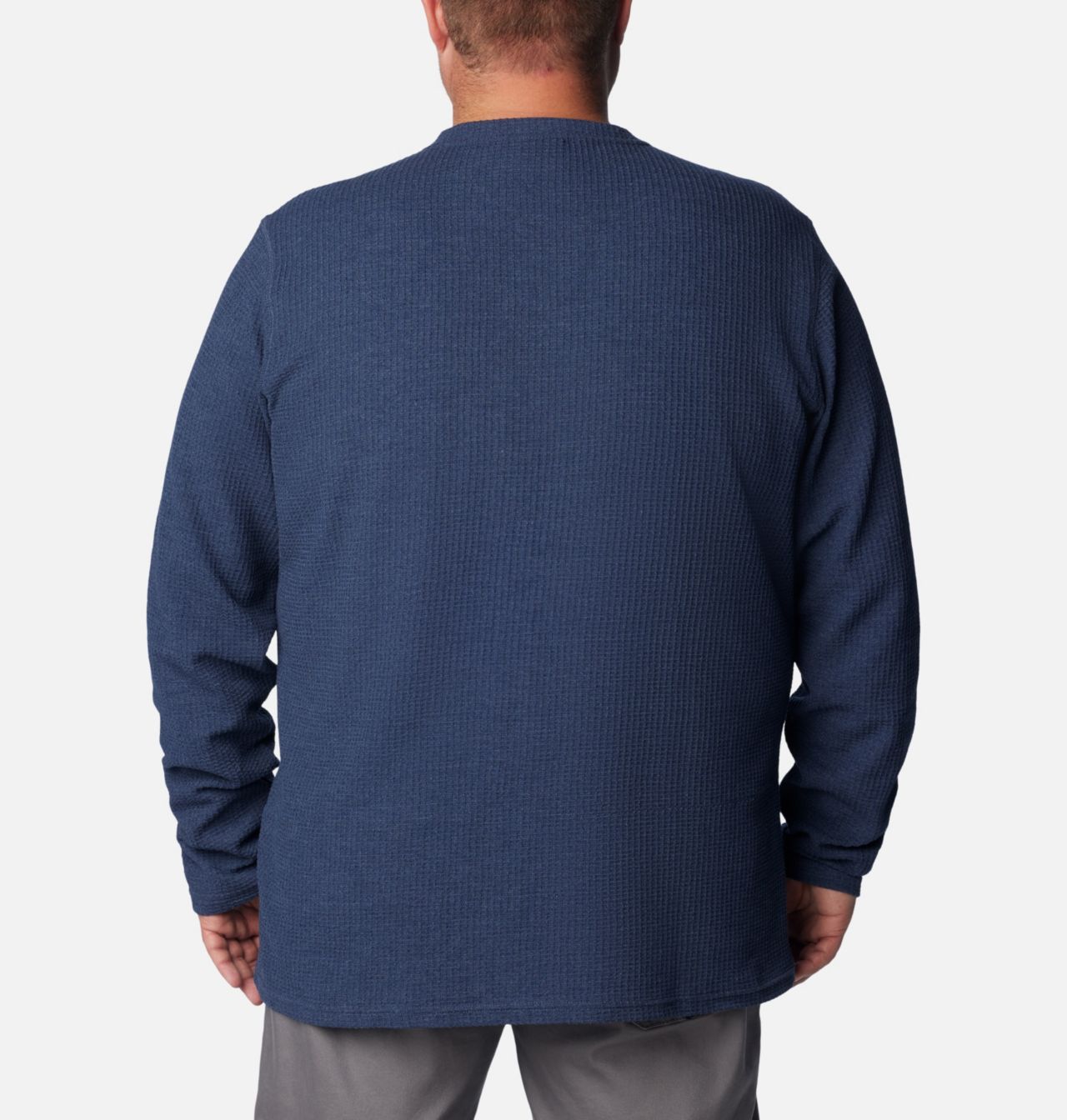 Pine Peak™ Waffle Long Sleeve Henley | 464 | 4X 2
