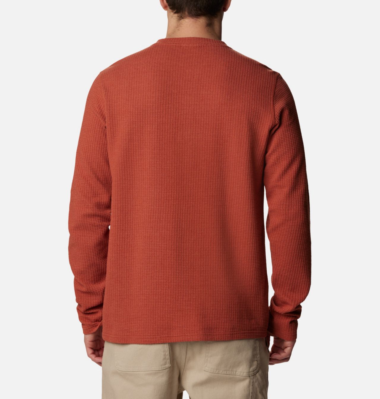 Pine Peak™ Waffle Long Sleeve Henley | 849 | 4XT 2