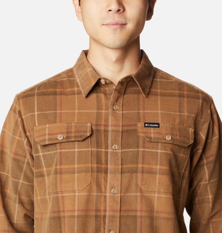 Flare Gun Utility Long Sleeve Shirt | 257 | L, Color: Delta Mod Tartan Cord, image 4