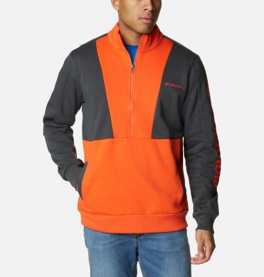 half zipped sweatshirt