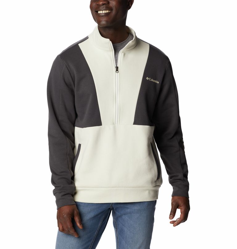 Pull demi best sale zip homme