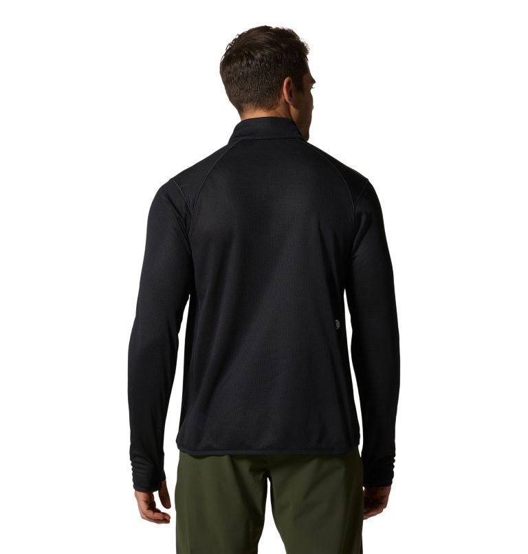 Men's AirMesh 1/2 Zip, Color: Dark Storm, image 2