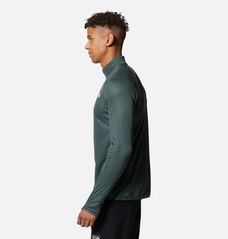 Men's AirMesh 1/2 Zip, Color: Black Spruce, image 3