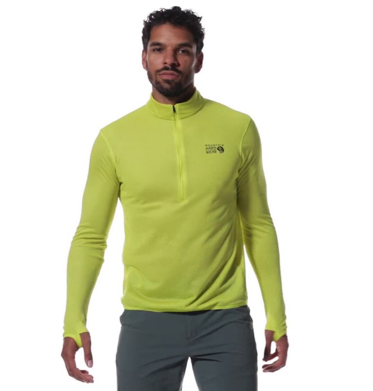 Chandail avec demi-fermeture éclair AirMesh Homme, Color: Starfruit