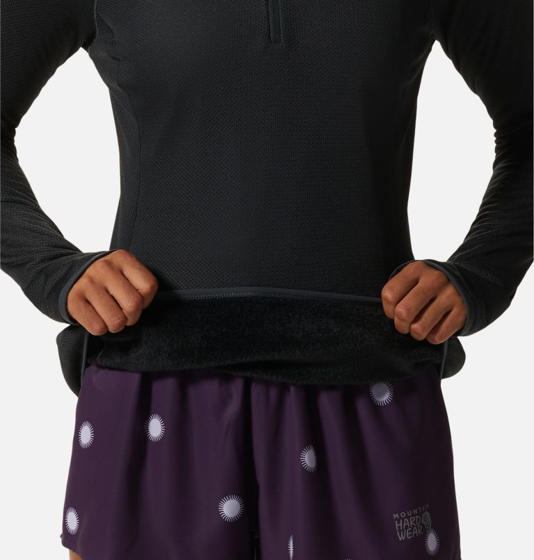Chandail avec demi-fermeture éclair AirMesh Femme, Color: Dark Storm, image 6