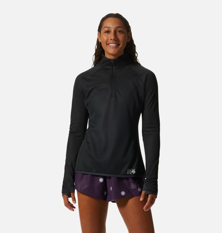 Chandail avec demi-fermeture éclair AirMesh Femme, Color: Dark Storm, image 1