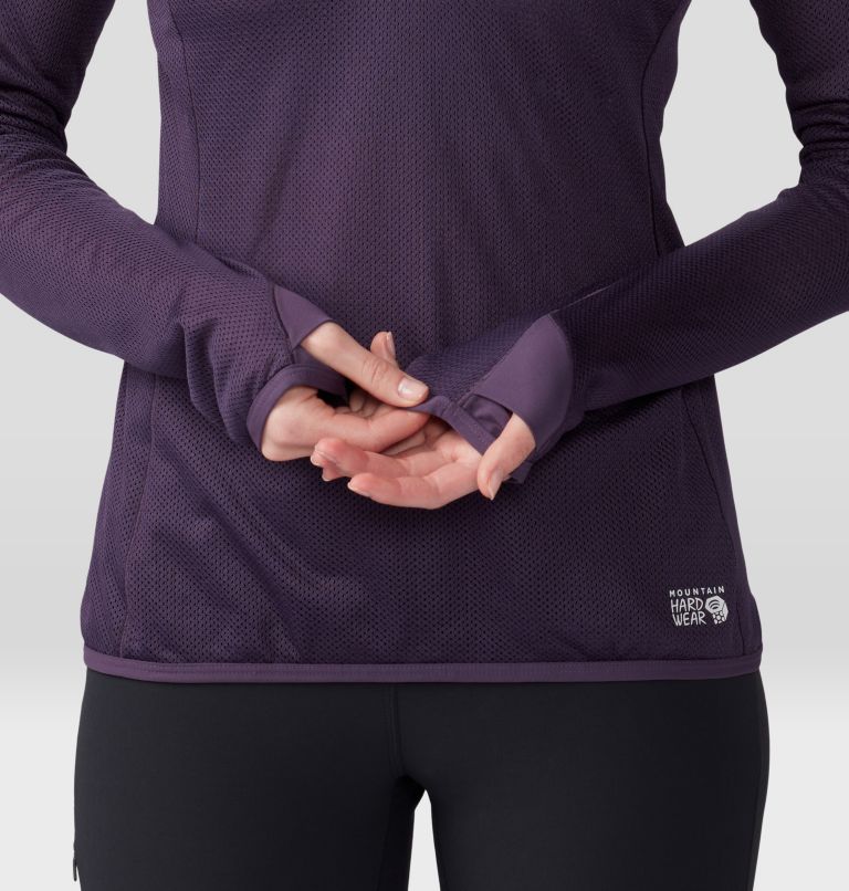 Chandail avec demi-fermeture éclair AirMesh Femme, Color: Blurple, image 5