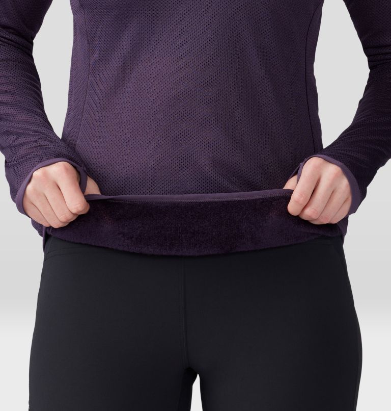 Chandail avec demi-fermeture éclair AirMesh Femme, Color: Blurple, image 6
