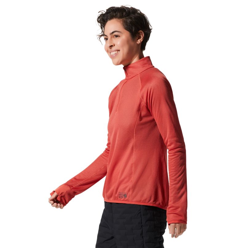 Chandail avec demi-fermeture éclair AirMesh Femme, Color: Calla, image 3