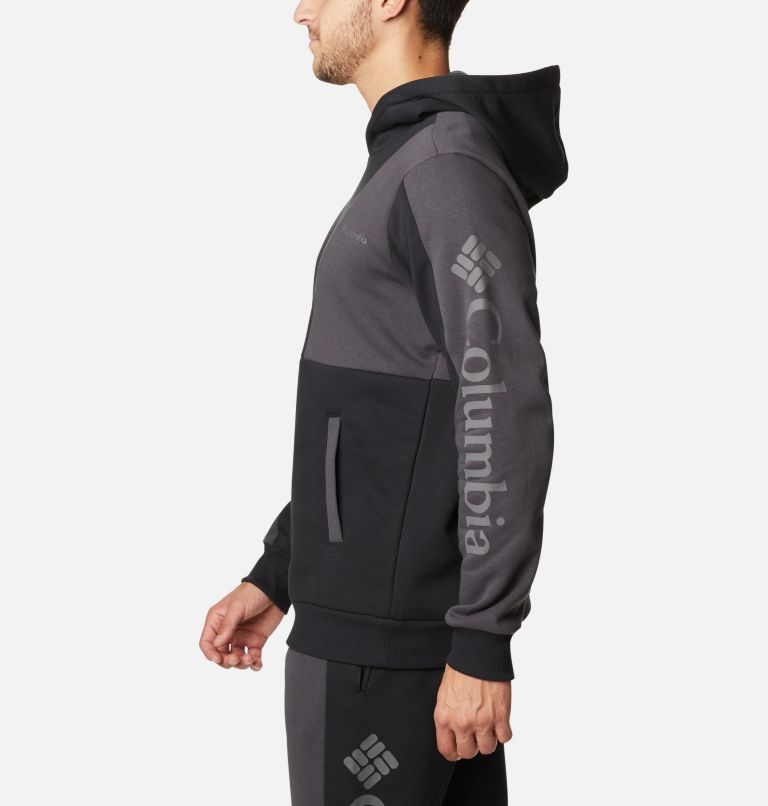 Columbia Lodge Colorblock Hoodie | 010 | XL, Color: Black, Shark, Black, image 3