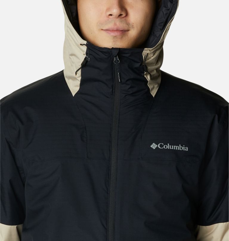 Thumbnail: Men's Point Park Insulated Jacket, Color: Black, Cordovan, Ancient Fossil, image 4