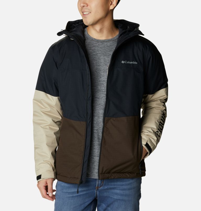 Men's Point Park Insulated Jacket - Tall, Color: Black, Cordovan, Ancient Fossil, image 8