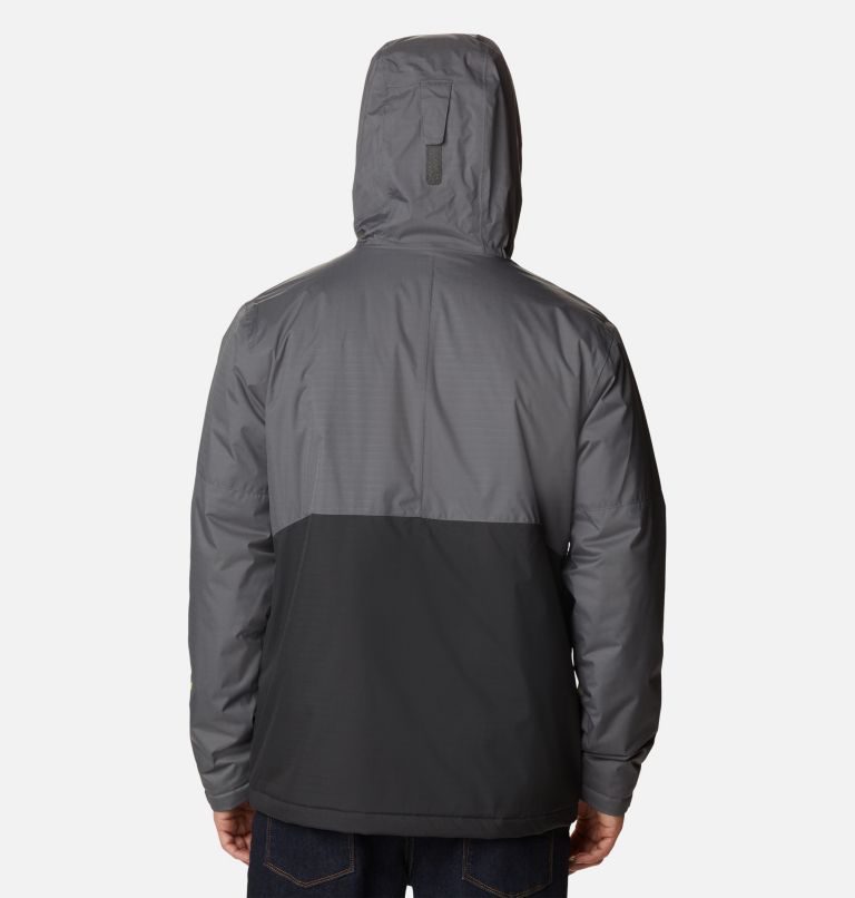 Thumbnail: Men's Point Park Waterproof Insulated Jacket, Color: City Grey, Shark, image 2