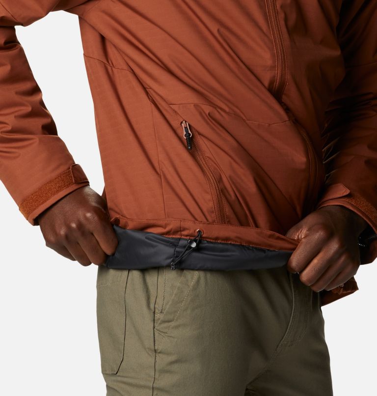 Men's Point Park Insulated Jacket, Color: Dark Amber, image 6