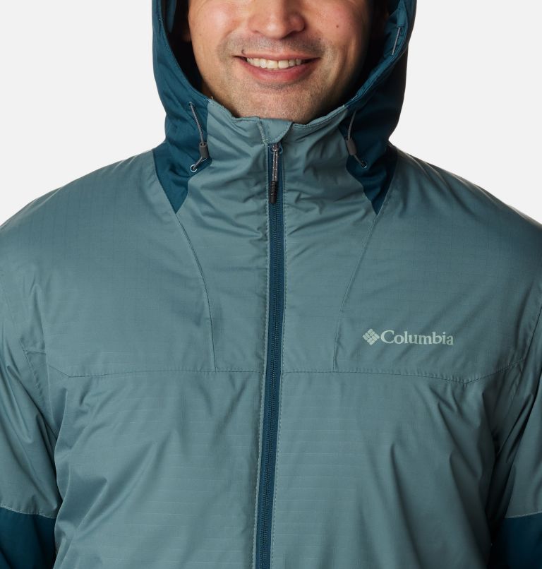 Men's Point Park Waterproof Insulated Jacket, Color: Metal, Night Wave, Niagara, image 2