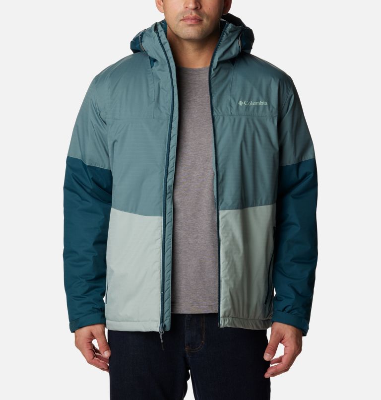 Men's Point Park Waterproof Insulated Jacket, Color: Metal, Night Wave, Niagara, image 3