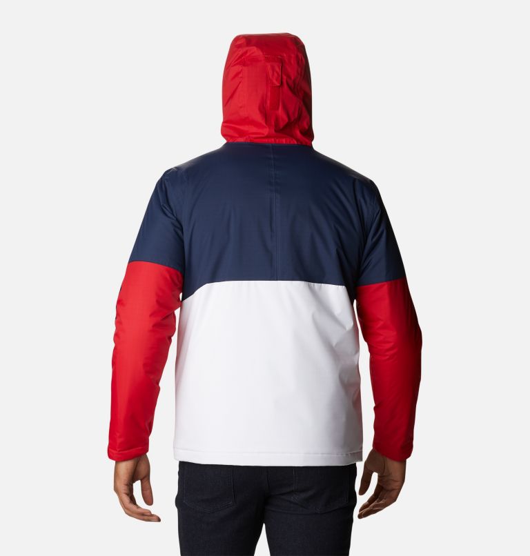 Point Park Insulated Jacket | 465 | S, Color: Collegiate Navy, White, Mountain Red, image 2