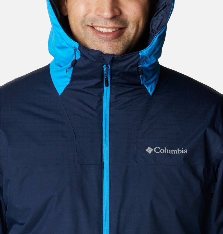 Thumbnail: Men's Point Park Insulated Jacket, Color: Coll Navy, Bright Indigo, Compass Blue, image 4