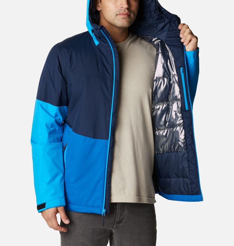 Thumbnail: Men's Point Park Insulated Jacket, Color: Coll Navy, Bright Indigo, Compass Blue, image 5