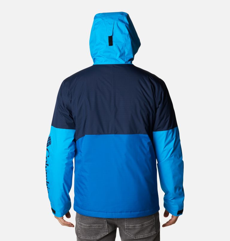 Men's Point Park Insulated Jacket, Color: Coll Navy, Bright Indigo, Compass Blue, image 2