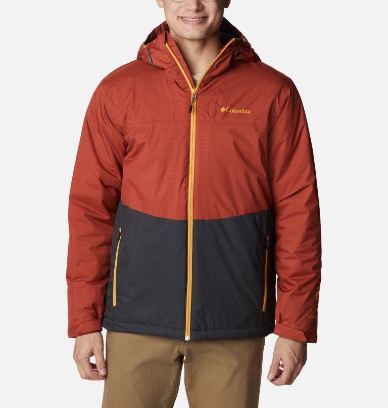 Columbia Men's Eddie Gorge Midlayer Jacket, Insulated Synthetic, Hooded,  Water Resistant