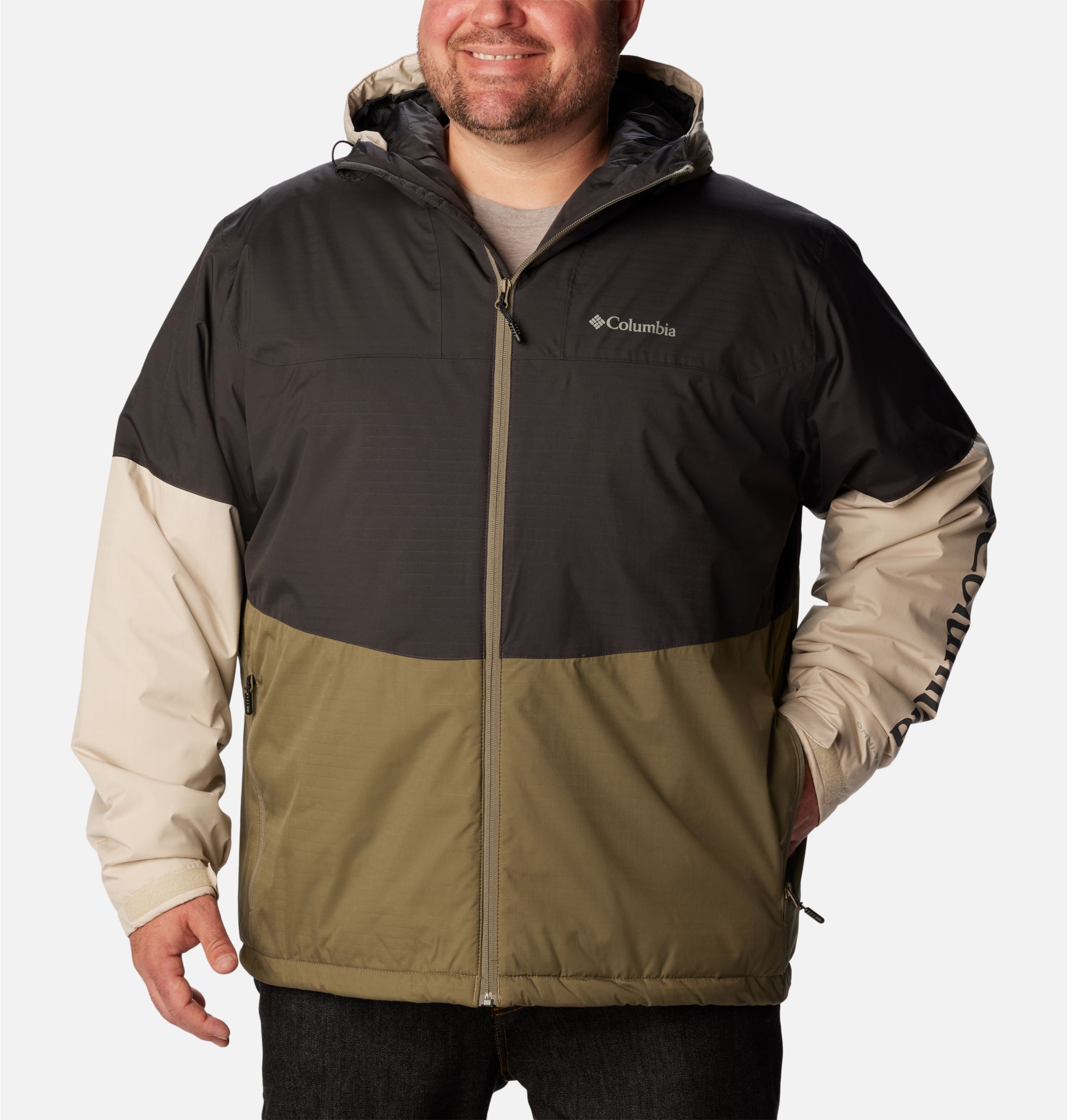 Columbia Men's Point Park Insulated Jacket - Tall - 2XT - Grey