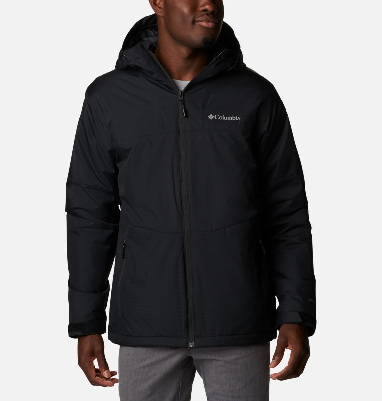 Men's Point Park Insulated Jacket - Tall, Color: Black