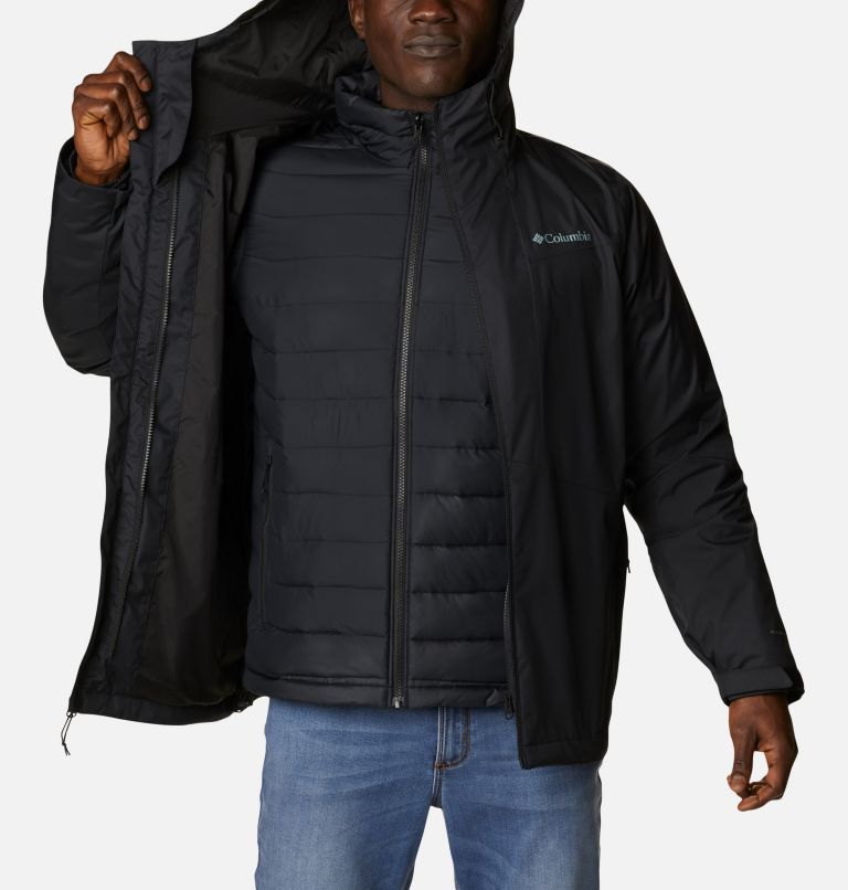 Men's Wallowa Park Interchange Jacket, Color: Black