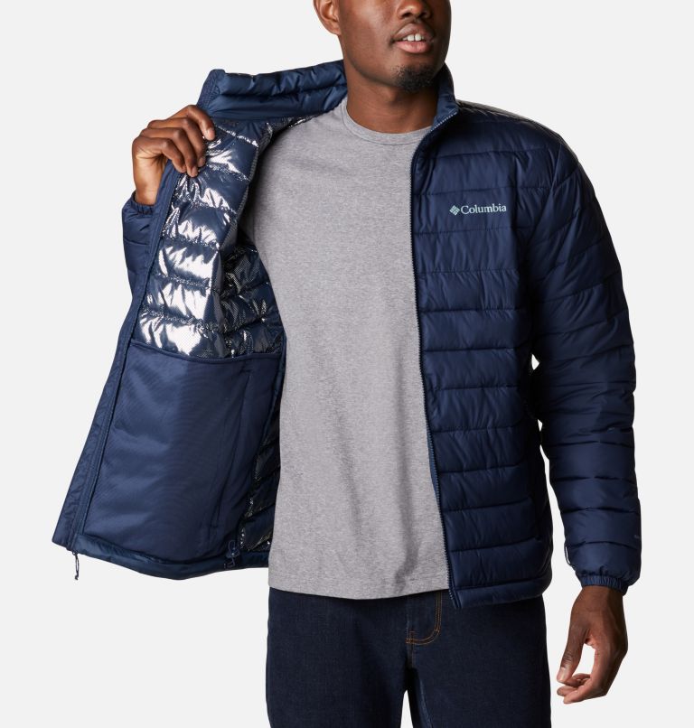 Wallowa Park Interchange Jacket | 271 | XXL, Color: Ancient Fossil, Stone Green, Coll Navy, image 9